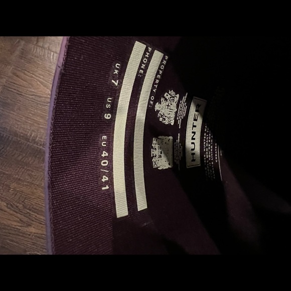 Women‘s Hunter rain boots - Picture 3 of 3